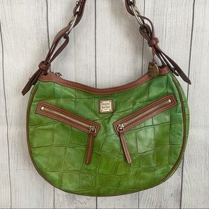 Dooney & Bourke Large Hobo green purse.